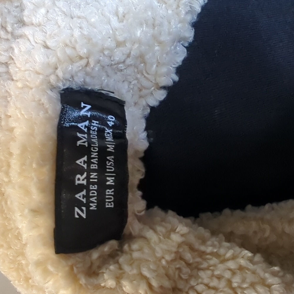 Long shearling lined jacket - Picture 6 of 6